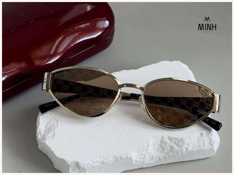 Kính Gucci Eyeglasses ''Gold''