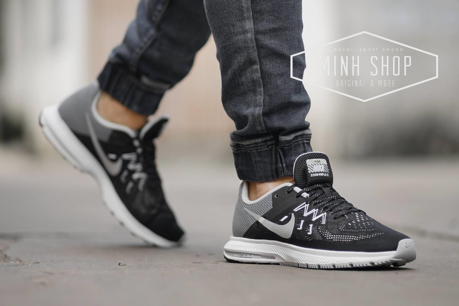 Winflow Hàng chính hãng Nike air winflow Black white/ Flash | Minhshop.vn